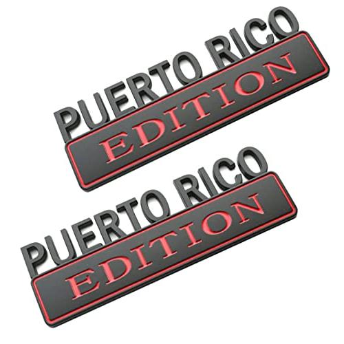 【並行輸入品】Puerto RICO エディション エンブレム 3D エクステリアバッジステッカー 車 トラック デカール 交換用 F150 F_1