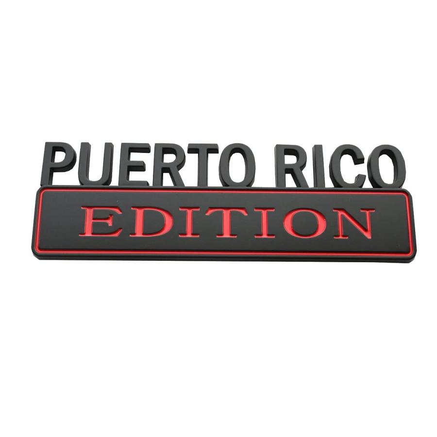 【並行輸入品】Puerto RICO エディション エンブレム 3D エクステリアバッジステッカー 車 トラック デカール 交換用 F150 F_3