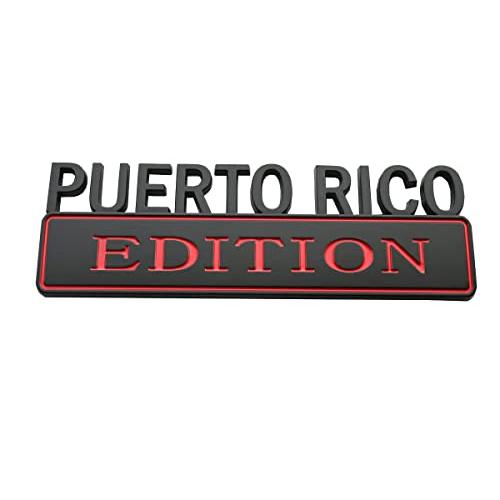 【並行輸入品】Puerto RICO エディション エンブレム 3D エクステリアバッジステッカー 車 トラック デカール 交換用 F150 F_4