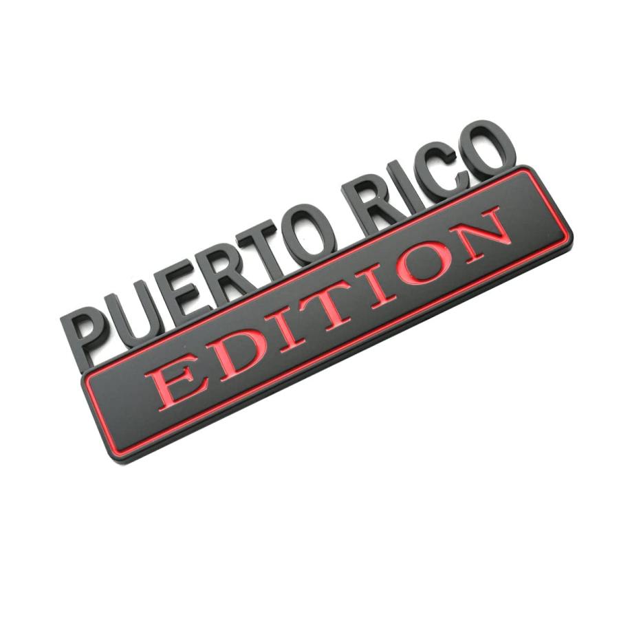 【並行輸入品】Puerto RICO エディション エンブレム 3D エクステリアバッジステッカー 車 トラック デカール 交換用 F150 F_6