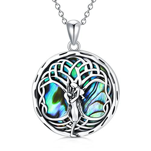 【並行輸入品】スターリングシルバー 娘 ネックレス 娘 誕生日 卒業ギフト 母 祖母 AOBOCO Sterling Silver Daught_1
