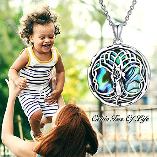 【並行輸入品】スターリングシルバー 娘 ネックレス 娘 誕生日 卒業ギフト 母 祖母 AOBOCO Sterling Silver Daught_7
