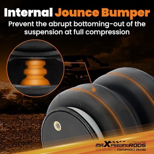 【並行輸入品】 maXpeedingrods Rear Air Suspension Bags Kit 5000lbs for 2011 201