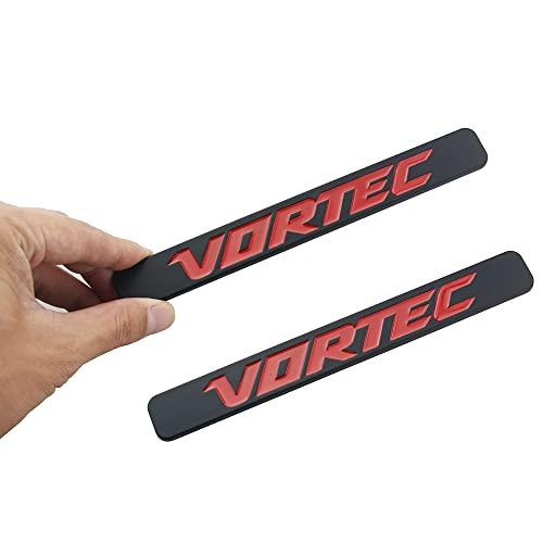 【並行輸入品】2Pc Vortec Emblems 3D Hood Badge Replacement for Sierra Silveradの画像