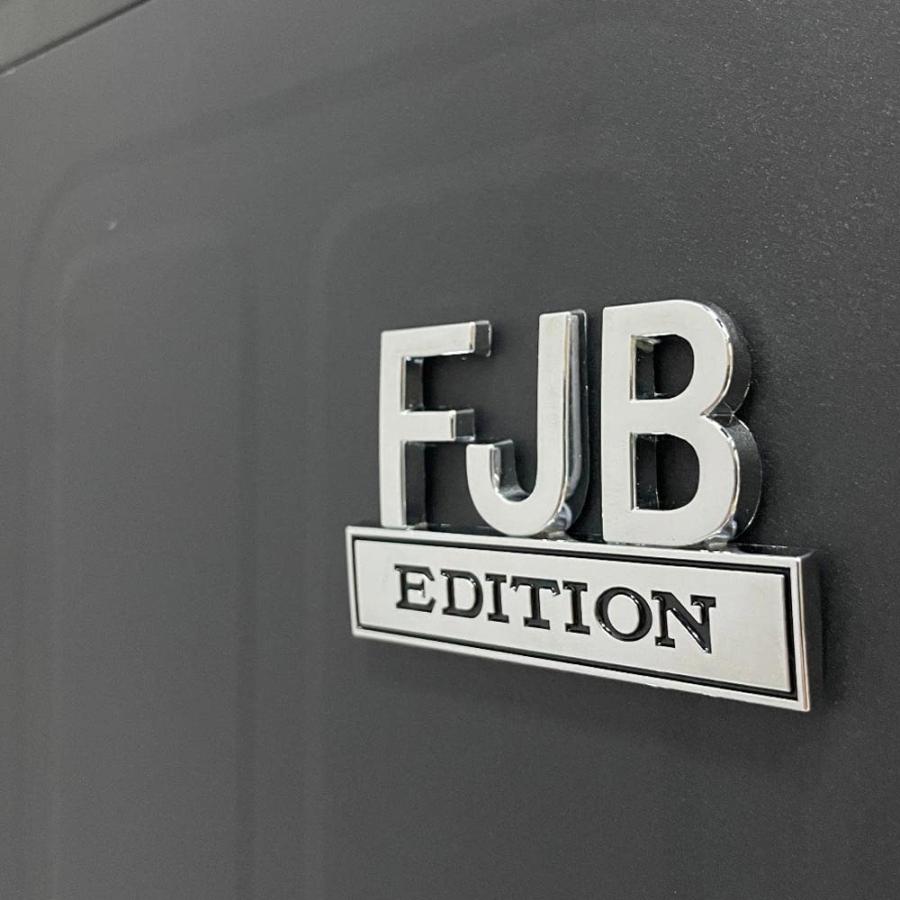 【並行輸入品】2 PCS FJB Edition Car Chrome Decal, Truck Golf Cart Boat Motorcycの画像