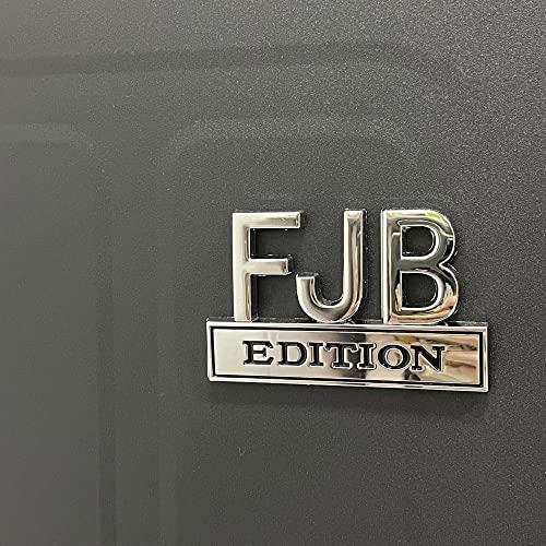 【並行輸入品】2 PCS FJB Edition Car Chrome Decal, Truck Golf Cart Boat Motorcycの画像