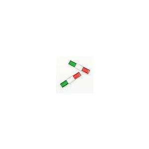 【並行輸入品】Pair Set IT Italian Italy Flag Emblem Mini Sticker Decals Replacの画像