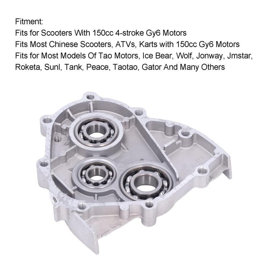 【並行輸入品】トランスミッションカバーキャップ ベアリングとシール付き 150cc 4ストロークGY6モーターのスクーター用 Transmissの画像