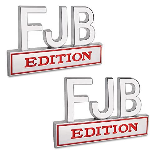【並行輸入品】DROTE Truck Bumper Stickers, 2PCS Car Stickers Emblems 3D Raisedの画像