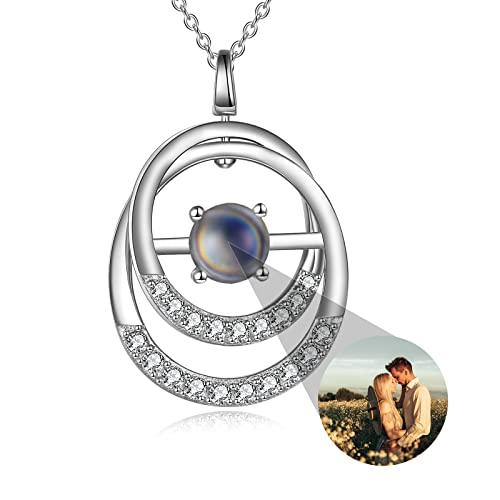 【並行輸入品】Sister Gifts from Sister スターリングシルバー ダブルサークル 誕生石ネックレス 「Always my s_1