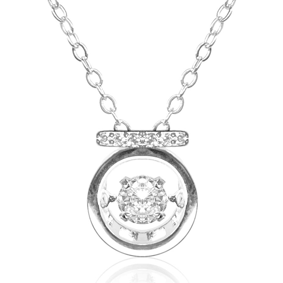 並行輸入品】14K ホワイトゴールドメッキ スターリングシルバー 上品 