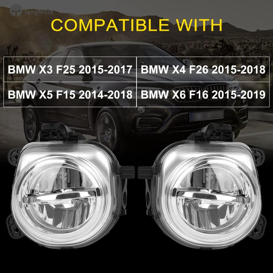 BMW F26 X4 M-Sport フォグランプライトボックスカバー FRP製