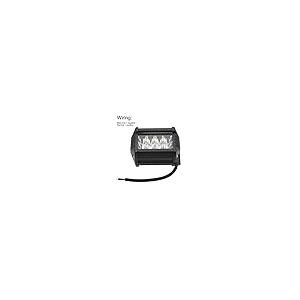 【並行輸入品】LEDライトバー 4インチ 36W 12LED 作業灯 ポッドライト 正方形 フラッドワークライト 6000K オフロードライト_8
