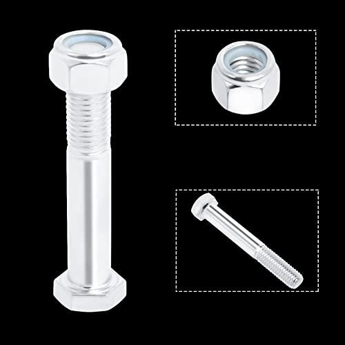ロータリーカッター対応 ミルグレード 5 SAE J429 1/2インチ x 3 1/2インチ ナイロックナット付き 【Isometric】 並行輸入品