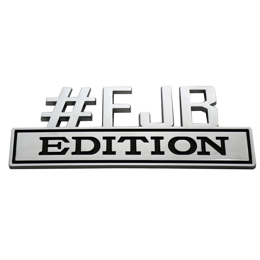 【並行輸入品】Zcardon Large #FJB Edition Emblem Car Bumper Sticker Badgeslideの画像