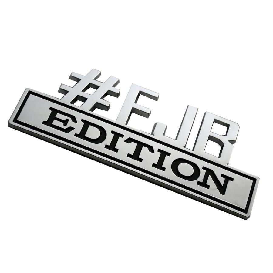 【並行輸入品】Zcardon Large #FJB Edition Emblem Car Bumper Sticker Badgeslideの画像