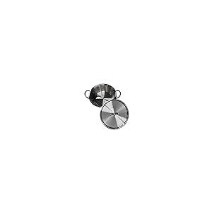 【並行輸入品】MH GLOBAL Cazo with Lid para Carnitas 16\" x 5\" Stainless Steel Wの画像