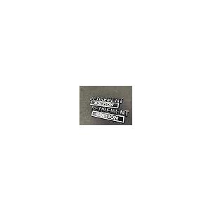 【並行輸入品】2PC Retirement Emblem Edition Alphabet 3D Logo Off Road Logo SUVの画像
