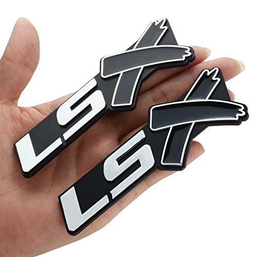 【並行輸入品】dgea Chrome Red LSX Fender Emblem Decal Badge Nameplate Letter 3の画像