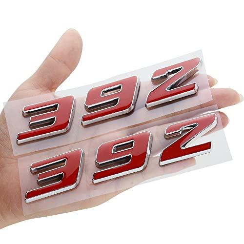【並行輸入品】dgea 2X 392 Emblem Badge Decal 3D Logo Nameplate 3D Raised Stronの画像