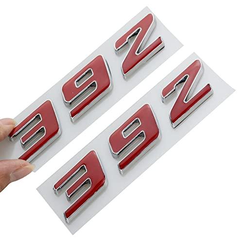 【並行輸入品】dgea 2X 392 Emblem Badge Decal 3D Logo Nameplate 3D Raised Stronの画像