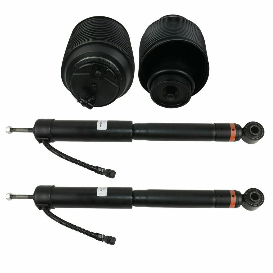 【並行輸入品】4Pcs Rear Air Suspension Shocks Struts \u0026 Springs Kit Replacementの画像