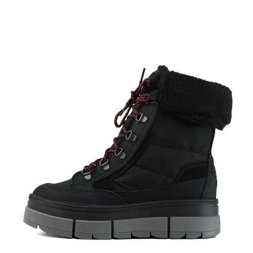 【並行輸入品】PAJAR Canada HENTA women's ice gripper snow boots BLACK 8 USの画像