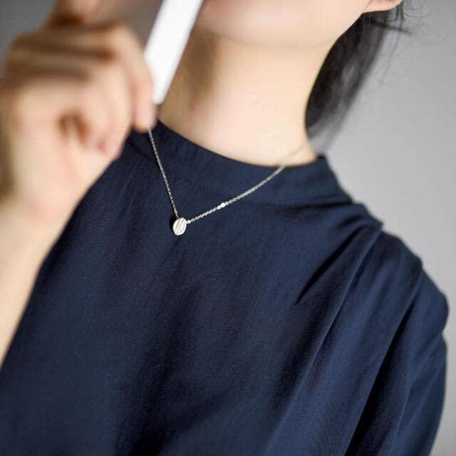 【並行輸入品】Choker necklace Fashion Coffee Beans Pendant Thin Chain Choker Wの画像