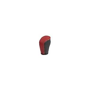 【並行輸入品】X AUTOHAUX Black and Red Vehicle Interior Faux Leather Gear Shif_2