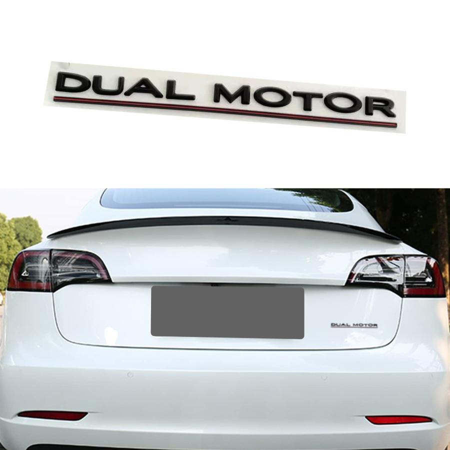 テスラ車 デュアルモーター エンブレム 並行輸入品 YHCDSEAモデル3 Y