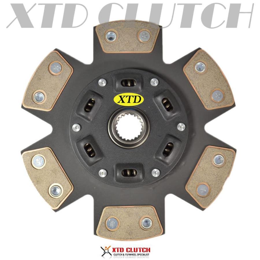 【並行輸入品】XTD STAGE 3 DUAL MULTI FRICTION CLUTCH KIT compatible with TOYOTの画像