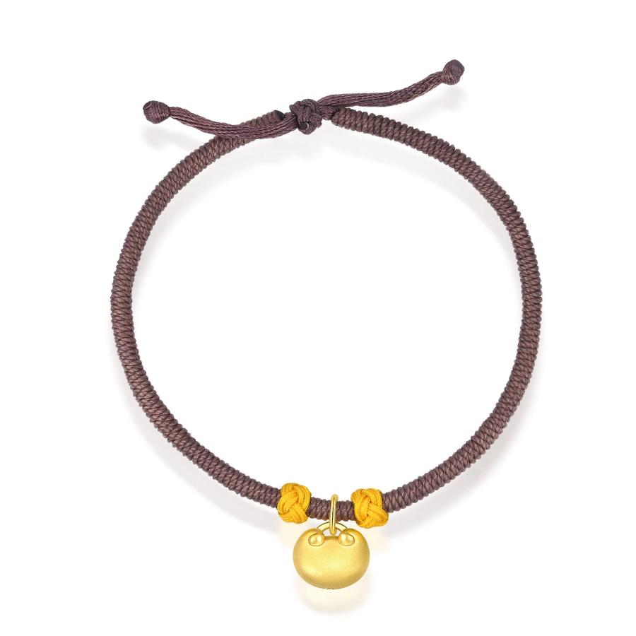 【並行輸入品】CHOW SANG SANG Cultural Blessings 999 24K Solid Gold Lucky Ruyiの画像
