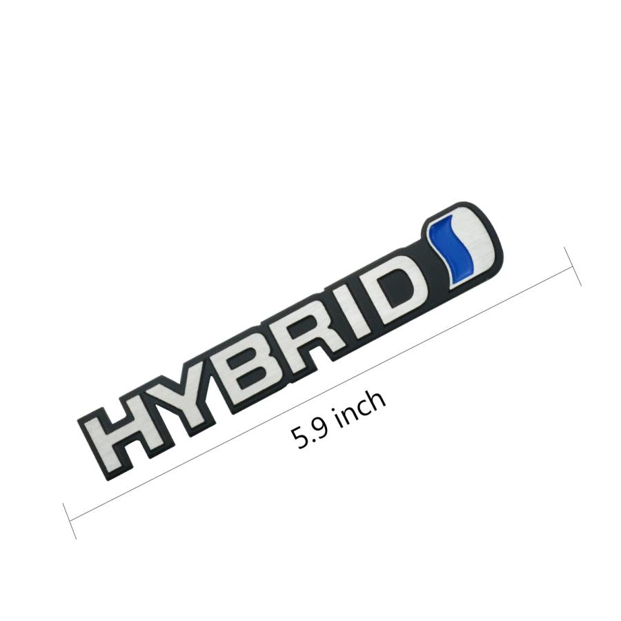 【並行輸入品】1x Hybrid Emblem LH Front Fender Sticker Badge Rear Symbol Logoの画像