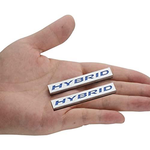 【並行輸入品】2Pc Car Sticker Hybrid Logo Emblem 3D Metal Badge Automotive Labの画像