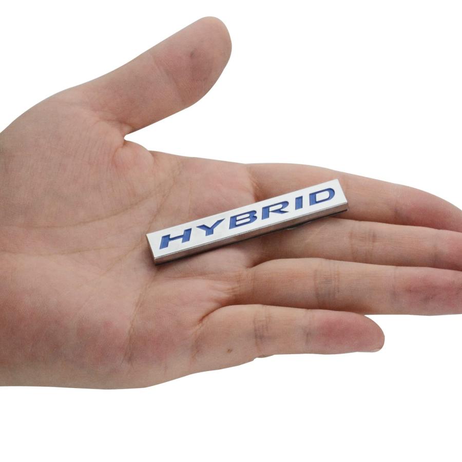 【並行輸入品】2Pc Car Sticker Hybrid Logo Emblem 3D Metal Badge Automotive Labの画像