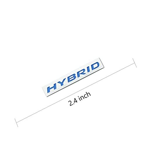 【並行輸入品】2Pc Car Sticker Hybrid Logo Emblem 3D Metal Badge Automotive Labの画像