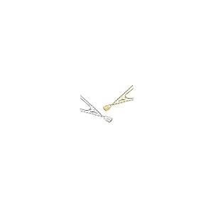 【並行輸入品】Pera Jewelry ロックペンダント 14Kゴールドメッキ シルバーメッキ ロック&キーリング 女性用 ギフトボックス付き_2