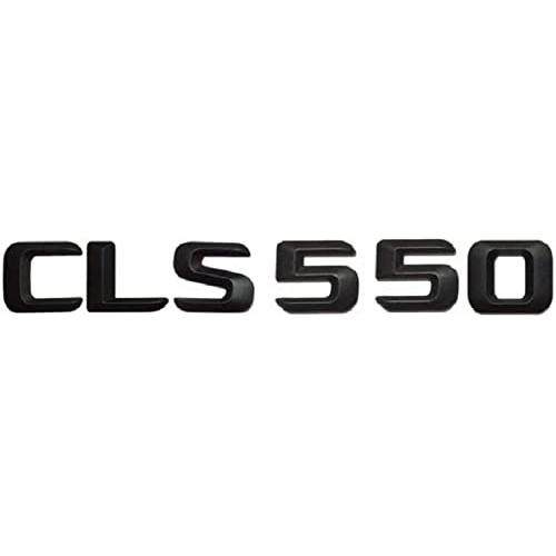 【並行輸入品】Matt Black CLS 550\" Car Trunk Rear Letters Words Number Badge Emの画像