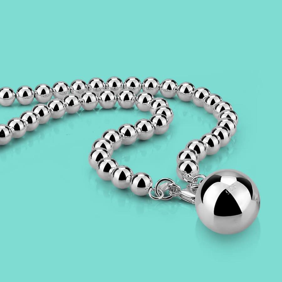 【並行輸入品】Choker necklace for women Original 925 Sterling Silver Necklaceの画像