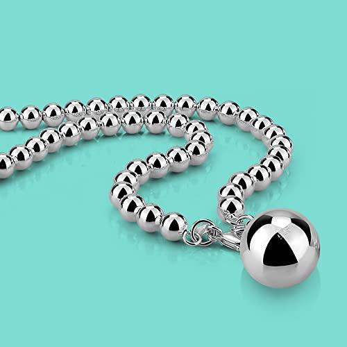 【並行輸入品】Choker necklace for women Original 925 Sterling Silver Necklaceの画像