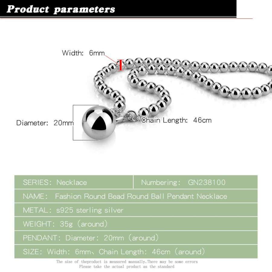 【並行輸入品】Choker necklace for women Original 925 Sterling Silver Necklaceの画像