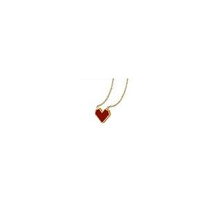 【並行輸入品】Tongu Love ネックレス ヴィンテージ スモール レッド ハート ペンダント 鎖骨チェーン ファッションジュエリー すべて_2