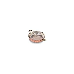 並行輸入品】槌目加工 銅製 シェフパン ハンドメイド 本物 赤銅