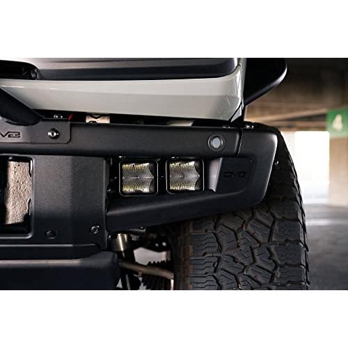 【並行輸入品】フォグポケットポッドライトマウント 2021 2022 Ford Bronco用 | 工場モジュラースチールバンパーにフィット |の画像