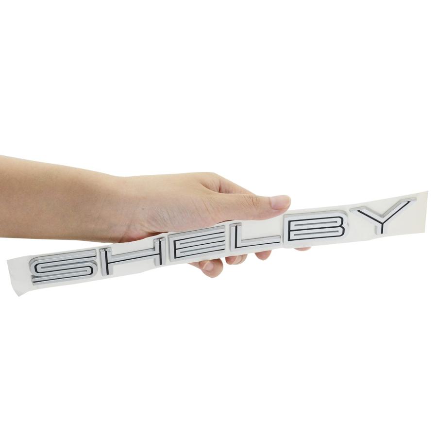【並行輸入品】シェルビーエンブレム 3Dどろ除け トランクリッド 胸章ステッカー レターネームプレート 取り替えっこ用 シェルビーカースタイリング用