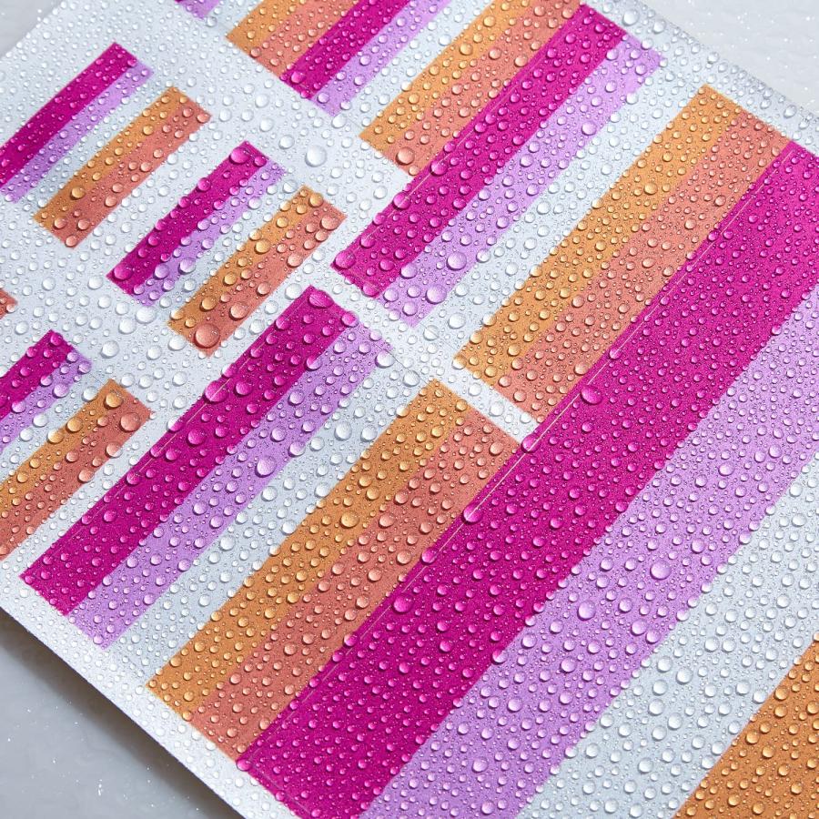 【並行輸入品】HSQCEZ 3 Pack(27Pcs) Sunset Lesbian Rainbow Flag Decal  Tacticalの画像