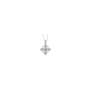 【並行輸入品】Charming 925 Sterling Silver Statement Pendant Necklace 4MM Squa_2