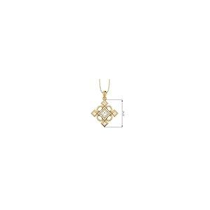 【並行輸入品】Charming 925 Sterling Silver Statement Pendant Necklace 4MM Squa_8