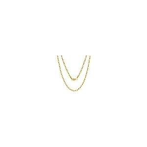 【並行輸入品】14K リアルゴールドネックレス レディース ダイヤモンドカットチェーンリンクネックレス 華奢なゴールドペンダントネックレス 2._2