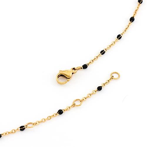 【並行輸入品】C.Paravano ネックレス レディース | 女性用ペンダントネックレス | 18Kゴールドメッキチェーンネックレス | ファ_7